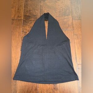 Weekenders Black Halter Camisole